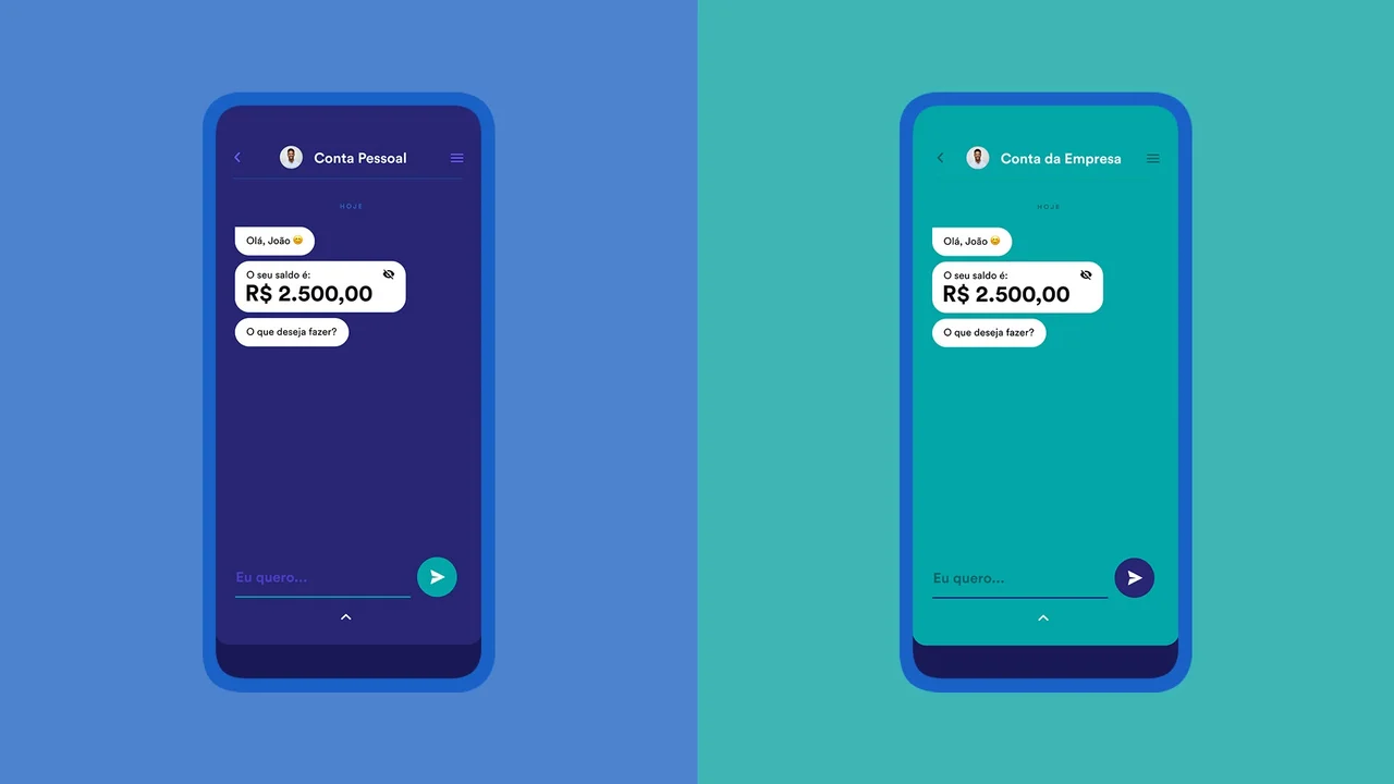 voltz — personal and business account interfaces