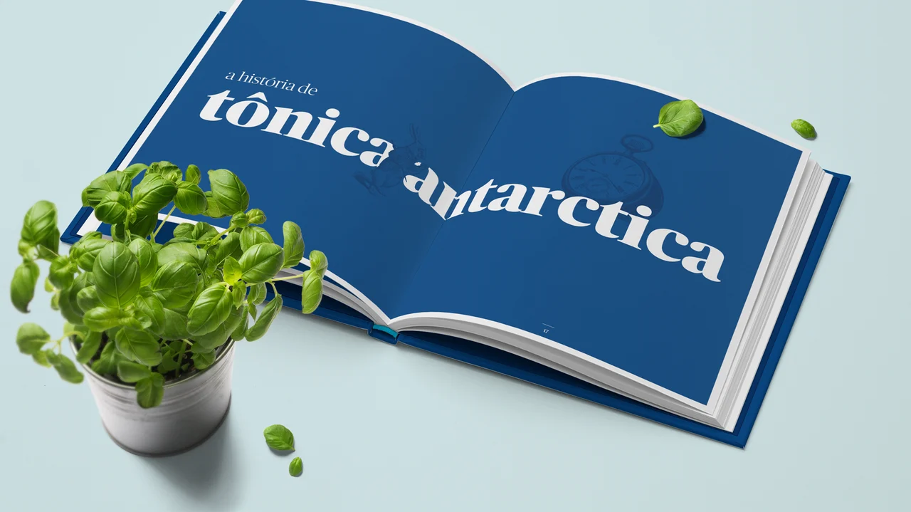 tônica antarctica — visual identity