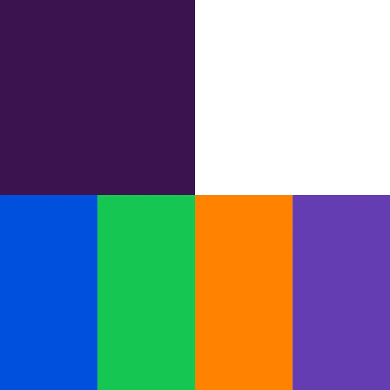 multi — colour palette